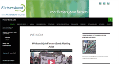 Desktop Screenshot of fietsersbond-aalst.be